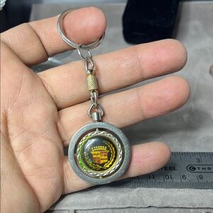 Silver and Gold Keychain